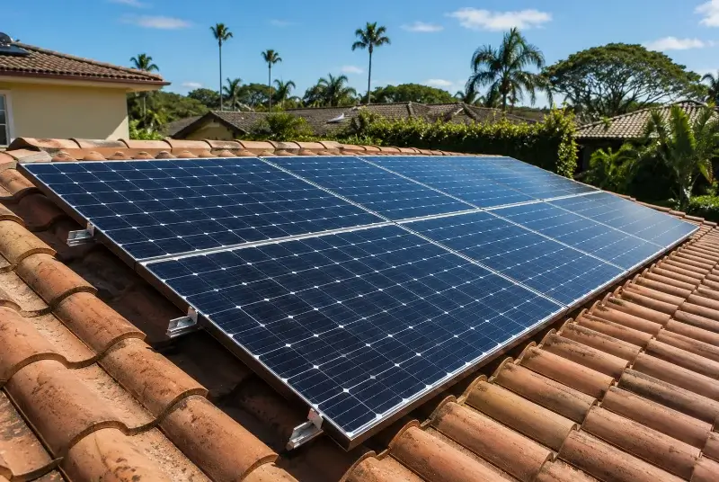 Installation de panneaux solaires à Andlau